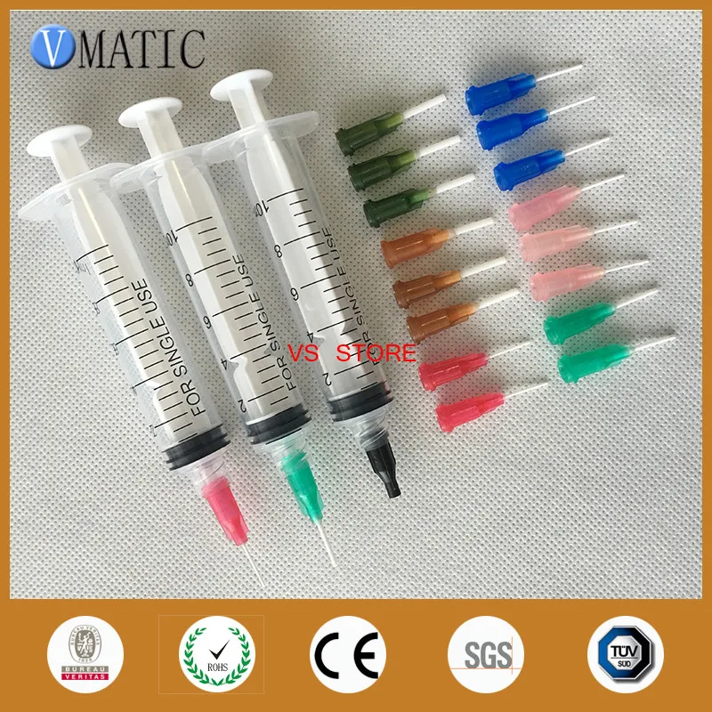 Free Shipping Non Sterilized 10cc/ml Plastic Manual Syringe With