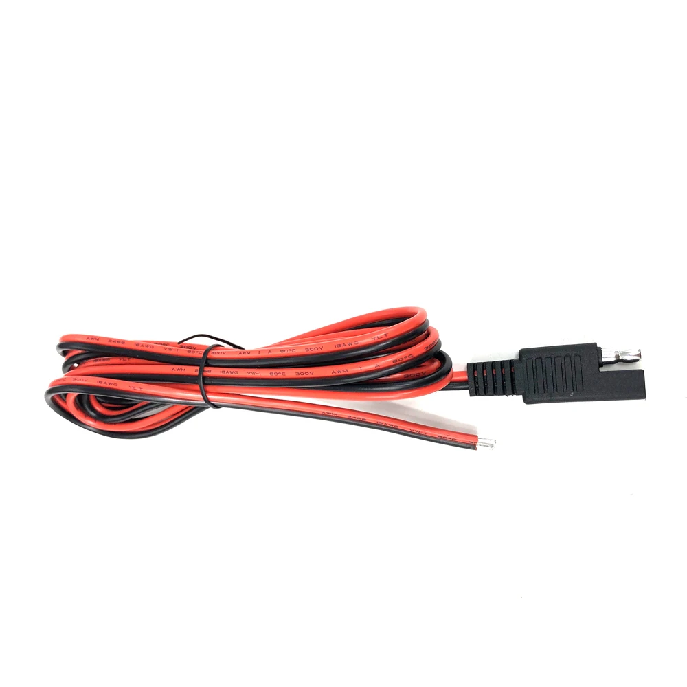 Вилка SAE 200 см автомобильный Удлинительный кабель 18AWG быстрый разъединитель для