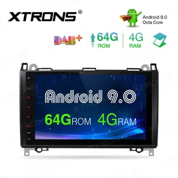 

9" Android 9.0 Pie OS Car Multimedia Navigation GPS Radio for Mercedes-Benz A-Class W169 2004-2012 & Sprinter W906 2006-2012