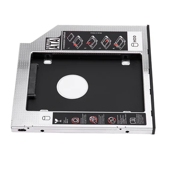 

Hard Disk Drive 9.5Mm 1Aluminium Alloy Case For 2.5Inch Ssd Case Hard Disk Bracket Sata Iii 3.0 For Notebook.