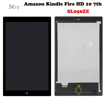 

LCD Display Screen digitizer Assembly Replacement For Amazon kindle Fire HD 10 2017 LCD Screen Repair For Amazon Fire HD10 2017