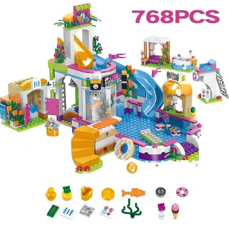 girls building blocks