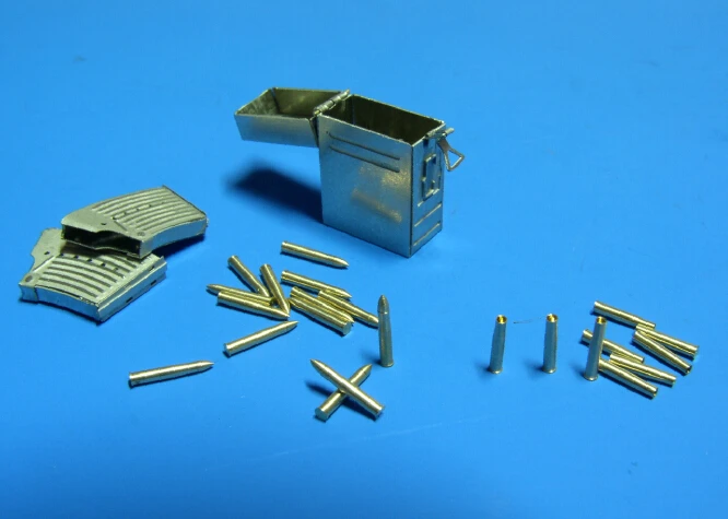 1 35 mm Copper Bullet Bullet Shell For Flak38 Kwk38 Model S Upgrade Accessory No Magazine Ammunition Box Military Action Figures Aliexpress