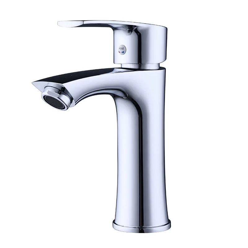 

Single-Hole Wash Basin Hot And Cold Sink Mixing Faucet Free Gold Sand Waves