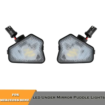 

2x LED Under Side Mirror Puddle Light Module For Mercedes Benz W204 W212 W176 W246 W117 W218 W219 W209 W221 C117 W242 C216 C207