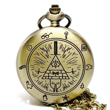 Модные шифр счета гравитационные падения цвет кварцевые карманные часы аналоговый кулон ожерелье мужские и женские часы цепочка подарок Montre Reloj