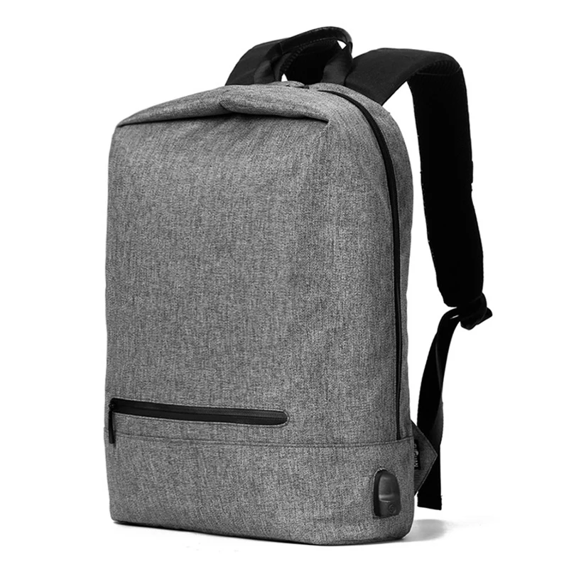 

2019 New Fashion Anti Theft Bag Male Canvas Student Bag Business Casual Waterproof Computer Backpack