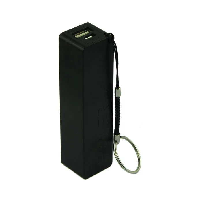 CARPRIE портативный внешний аккумулятор 18650 Внешнее зарядное устройство с брелоком заводская цена дропшиппинг# O - Цвет: BLACK