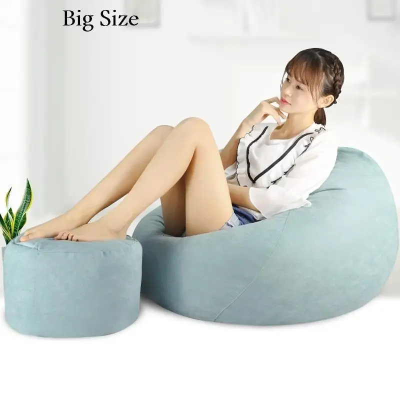 Золотой одиночный Zitzak Kanepe Divano Boozled детская кровать Sandalyeler Copridivano Beanbag Cadeira стул Puff Asiento Bean Bag Диван