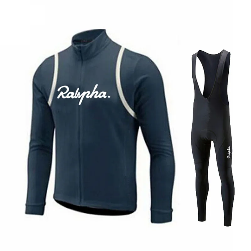 Велосипедная майка Ropa Ciclismo Hombre Мужская одежда для велоспорта MTB велосипедная форма с длинным рукавом 19D гелевая Подушка комбинезон набор - Цвет: 5