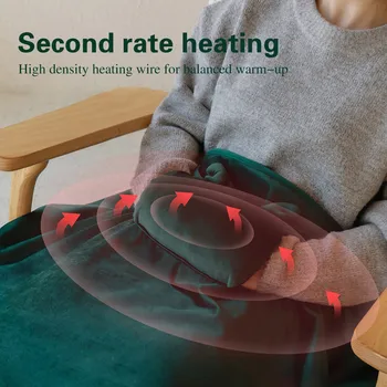 

Warm Blanket Knee Blanket Multifunctional Thermal Blanket Usb Power Supply Electric Blanket Thicker Heater Double Body Warmer He