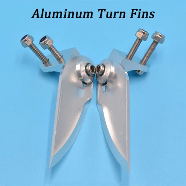 

Rc Model Boat Turn Fins Adjustable Aluminum Water Knife for Feilun Ft012 Refit
