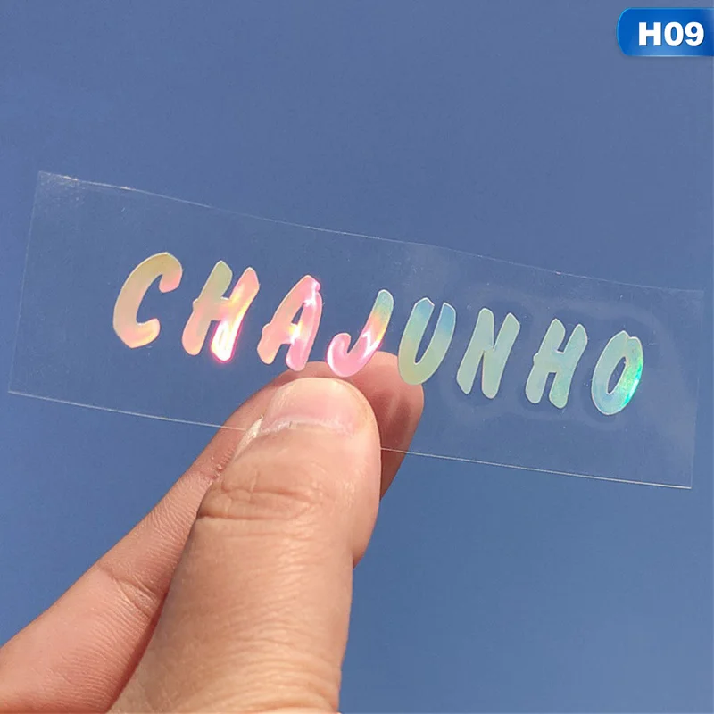 Производство 101X1 Прозрачная лазерная наклейка мини-альбом Quantum Leap X1 LEE EUNSANG KIM WOOSEOK CHO SEUNG YOUN