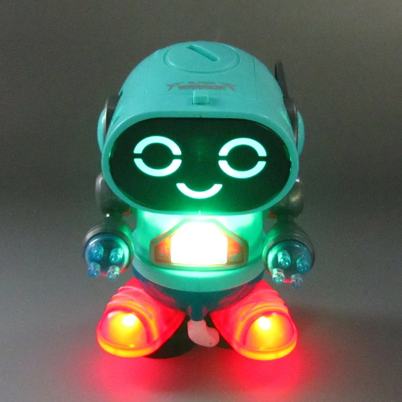 Children Electric Dancing Robots For Kids Toy Rock Light Music Early Education Walking Boys Girls Babys Toddlers robot dance toys robot toy remote control robot toy
