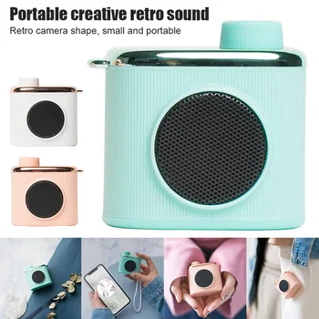 

Retro Small Speaker Wireless Communication Speaker Mini Portable Subwoofer SGA998