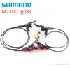 SHIMANO DEORE SLX M7120 4 piston M7100 Brake Mountain Bike Hydraulic Disc Brake MTB  with g03s j04c  j03a d03a n03a n04c pads ► Photo 2/6
