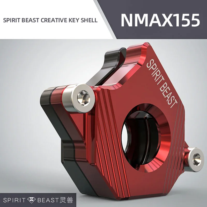 Spirit Beast CNC алюминиевый чехол для ключей от мотоцикла крышка аксессуары для Yamaha NMAX155