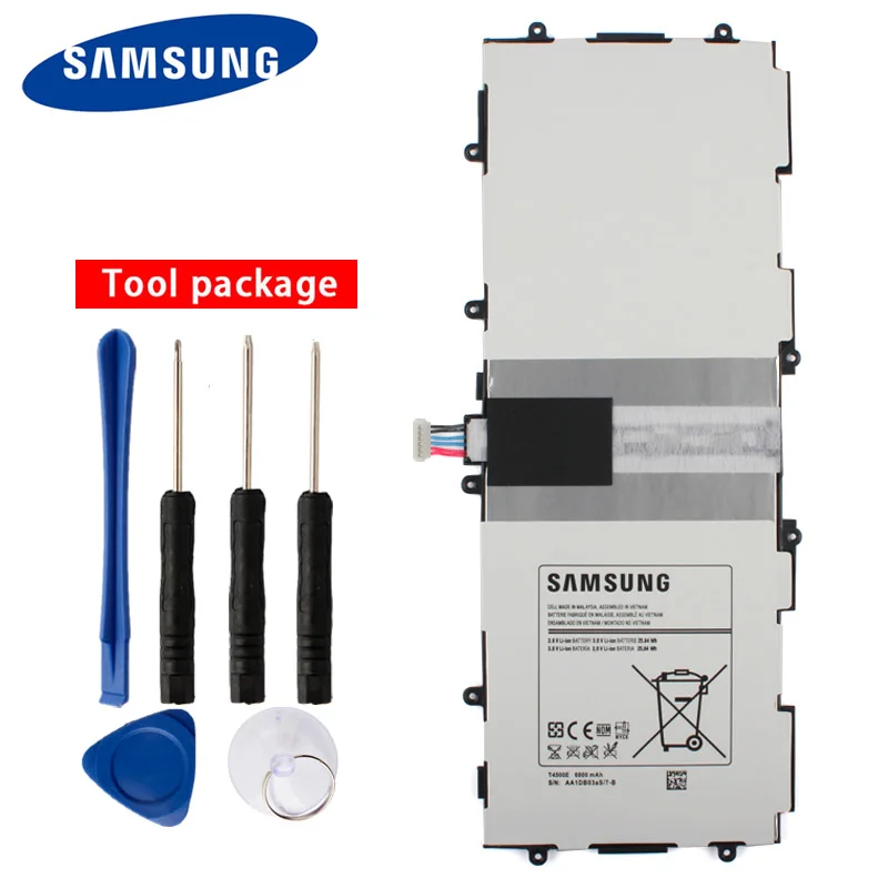 

Original Samsung High Quality T4500E Tablet Battery For Samsung GALAXYP 5210 Tab3 P5200 P5220 6800mAh