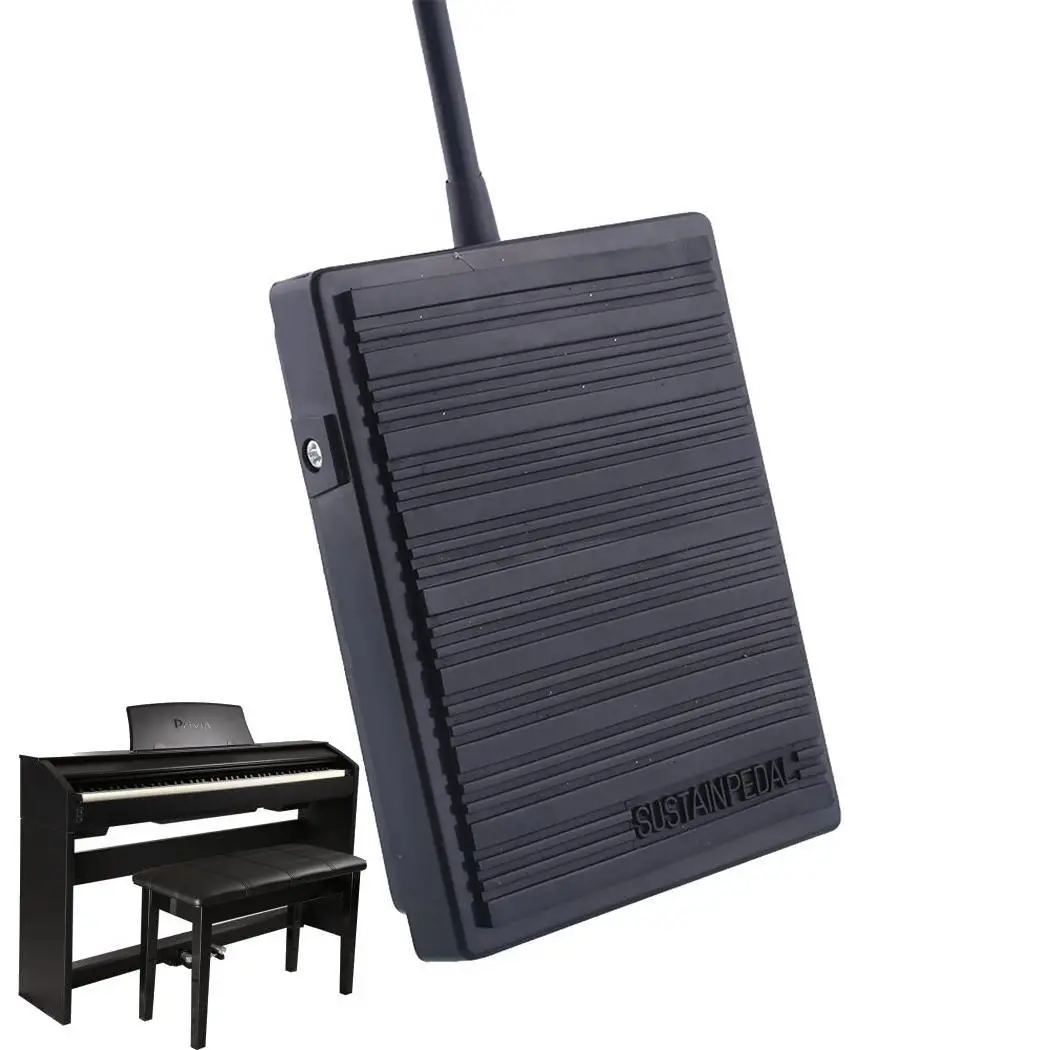 

General Foot Sustain Pedal Controller Switch synthesizers, tone modules, and drum machines For Electronic Piano