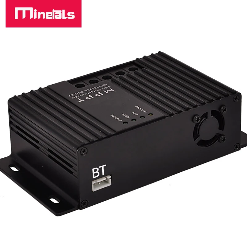 Controlador de Carregamento Solar Inteligente Bateria Dupla Regulador Solar Mppt para rv Suporte Bluetooth App 12v 25a - Image 5