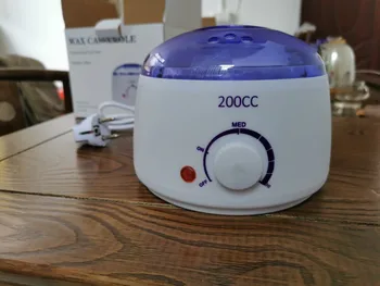 

200CC Hand Wax Machine Hot Paraffin Wax Warmer Heater Body Depilatory Salon SPA Hair Removal Tool With Wax
