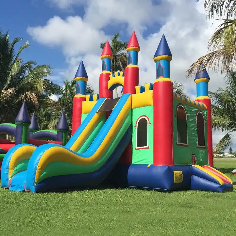 Chateau Gonflable Commercial Pour Adultes Chateau Gonflable Maison De Saut Et Toboggan Aliexpress