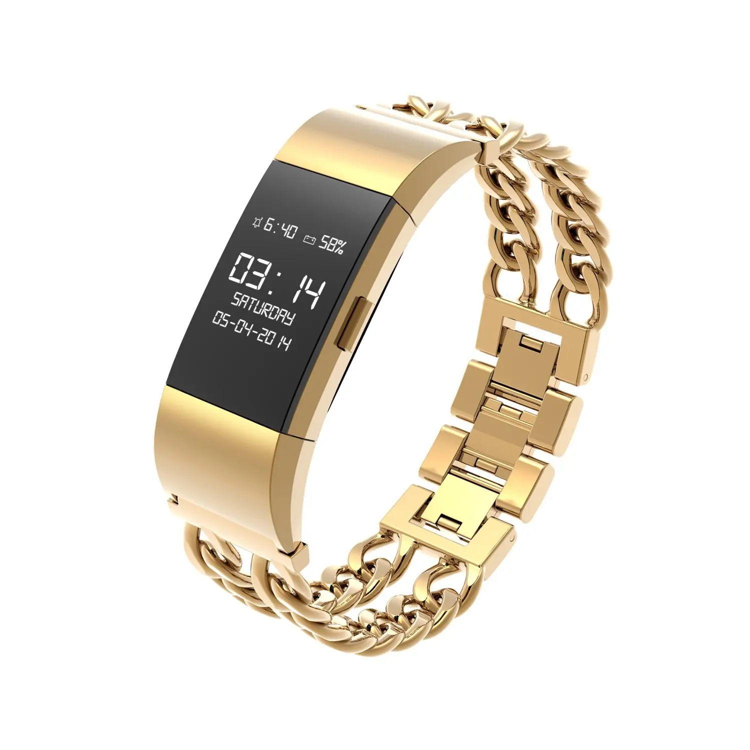 Joyozy, красивый браслет, модный ремешок, предназначенный для fitbit charge2, браслет с бриллиантами, ремешок из нержавеющей стали для fitbit charge 2