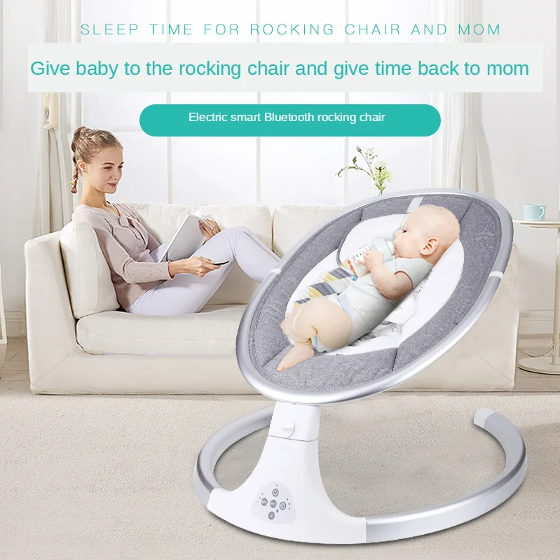 smart baby swing & bluetooth rocker