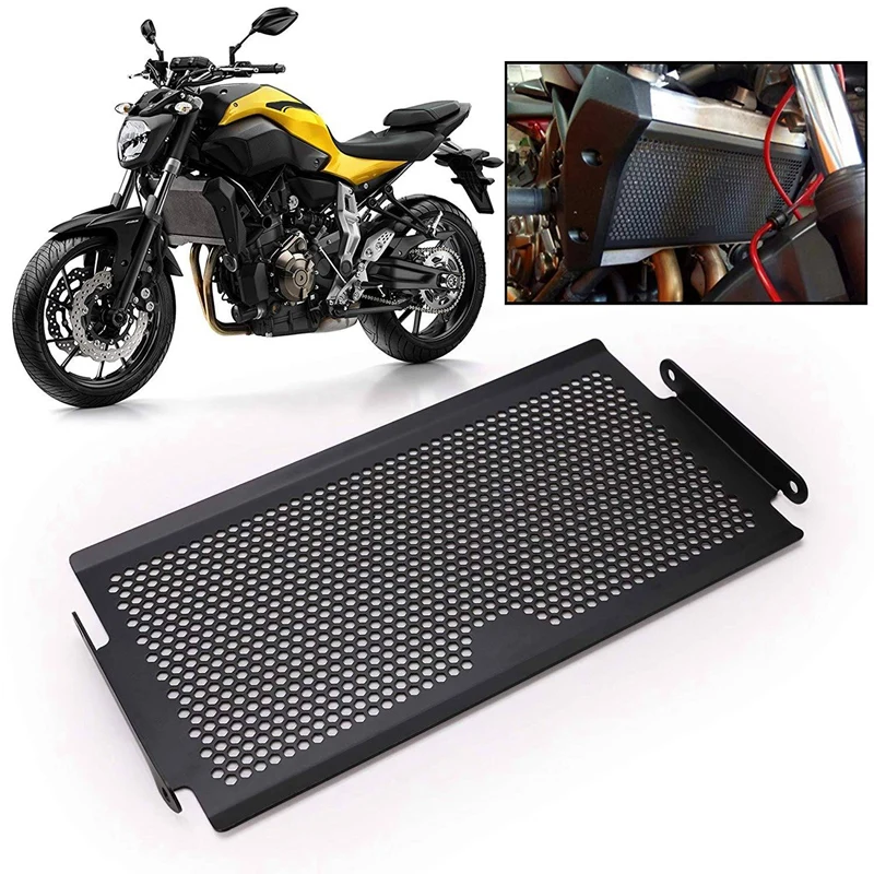 Защитный чехол на решетку радиатора для Yamaha FZ 07MT 07 XSR700 защитный FZ07 MT 2013 2|Передние