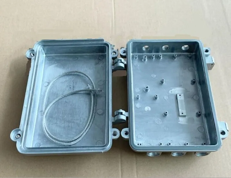 Dia-cast aluminum waterproof box metal AP bridge amplifier RJ45 junction box housing boxes enclosures 4