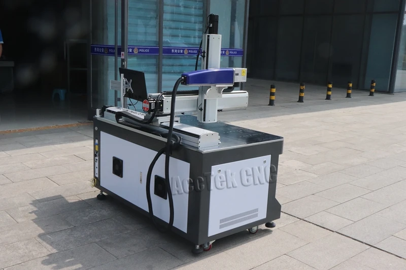Acctek Low cost laser marking for sale high quality cnc fiber laser marking machine price AK6090F