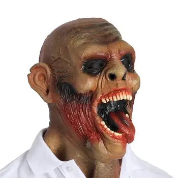 

halloween Vampire Mask Party Ball Costume Purge Horror Devil Monster Scary Masks Zombies Cosplay Realistic Latex Fancy Dress