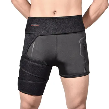 

1pc Hip Leg Compression Brace Sport Support Wrap for Hip Groin Hamstring Thigh