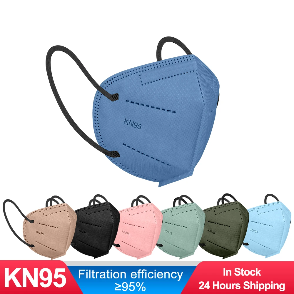 Маски для взрослых KN95 Mascarilla FPP2 Homologada 5 слоев Mascarillas FFP2 Colores Morandi Mask FFP 2 маска лица