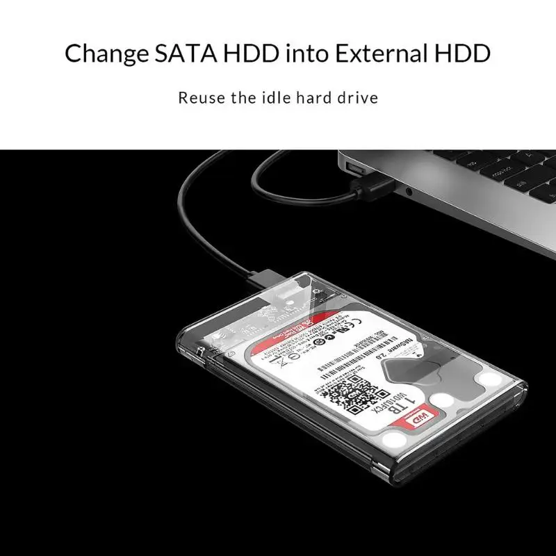 ORICO 2139C3 чехол для SSD, HDD SATA для USB3.1 Gen1 type-C внешний корпус для 2,5 дюймов 7 мм/9,5 мм HDD жесткий диск HD привод для Macbook