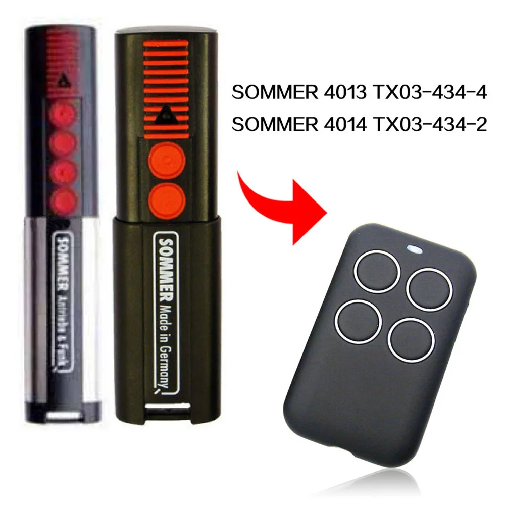SOMMER 4013 4014 TX03-434-2 пульт дистанционного управления совместимый копия ворота