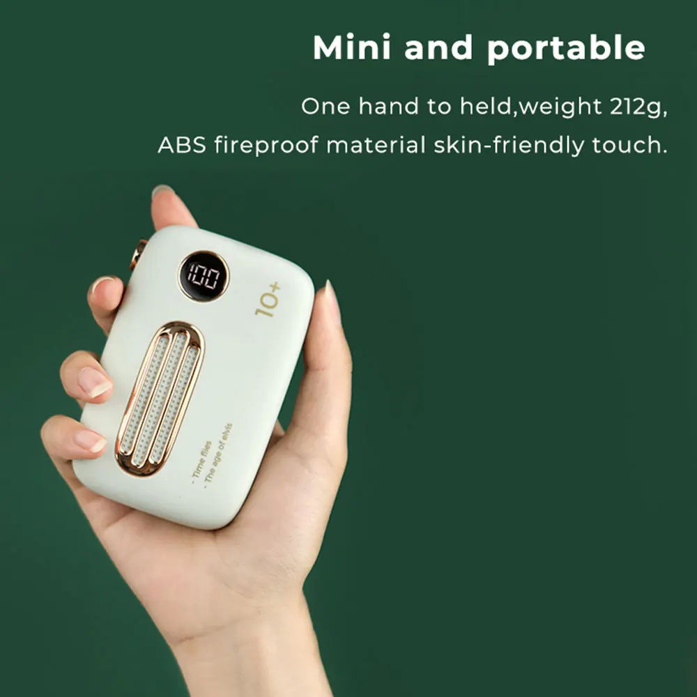 FLOVEME Retro Power Bank External Battery LED Display 10000mAh For Xiaomi Mi Vintage PowerBank Portable Charger Radio PoverBank FLOVEME Retro Power Bank External Battery LED Display 10000mAh For Xiaomi Mi Vintage PowerBank Portable Charger Radio PoverBank
