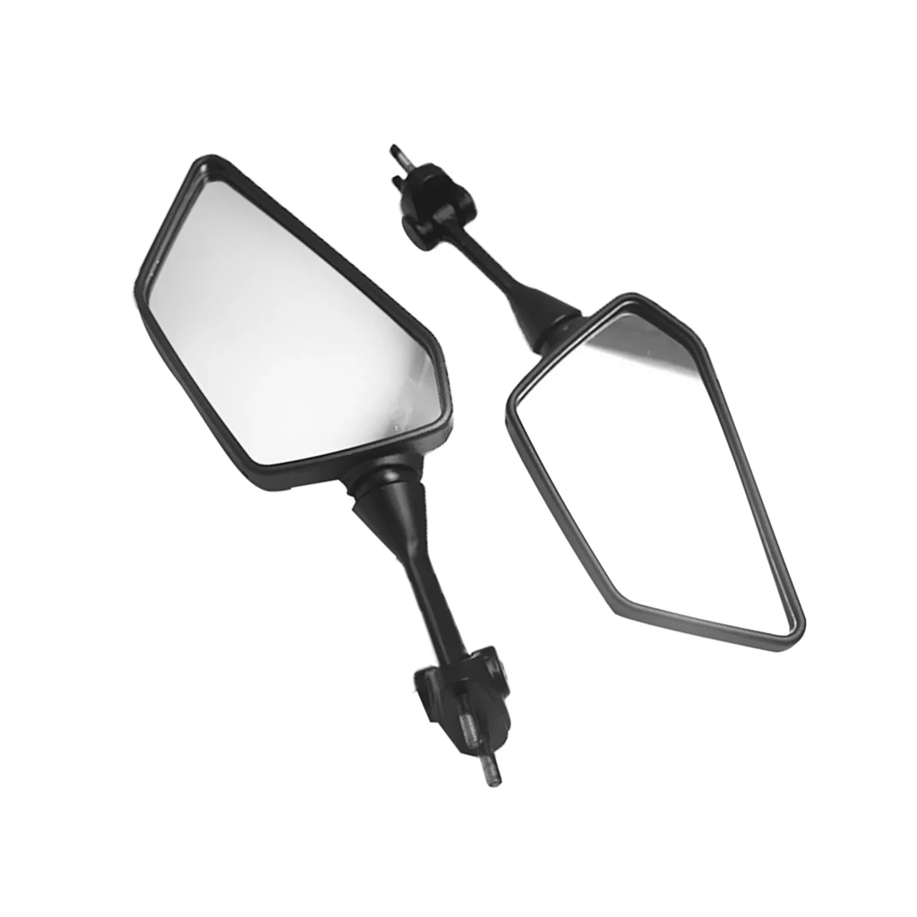 Motorcycle Pentagon Side Rear View Mirrors For KAWASAKI NINJA 250R EX250