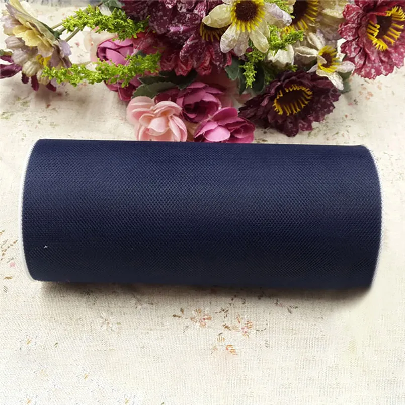 Arranged tablecloth tulle dress up wedding car tulle new multi-color table skirt tutu tulle tablecloth wedding dressing 30S16 (5)