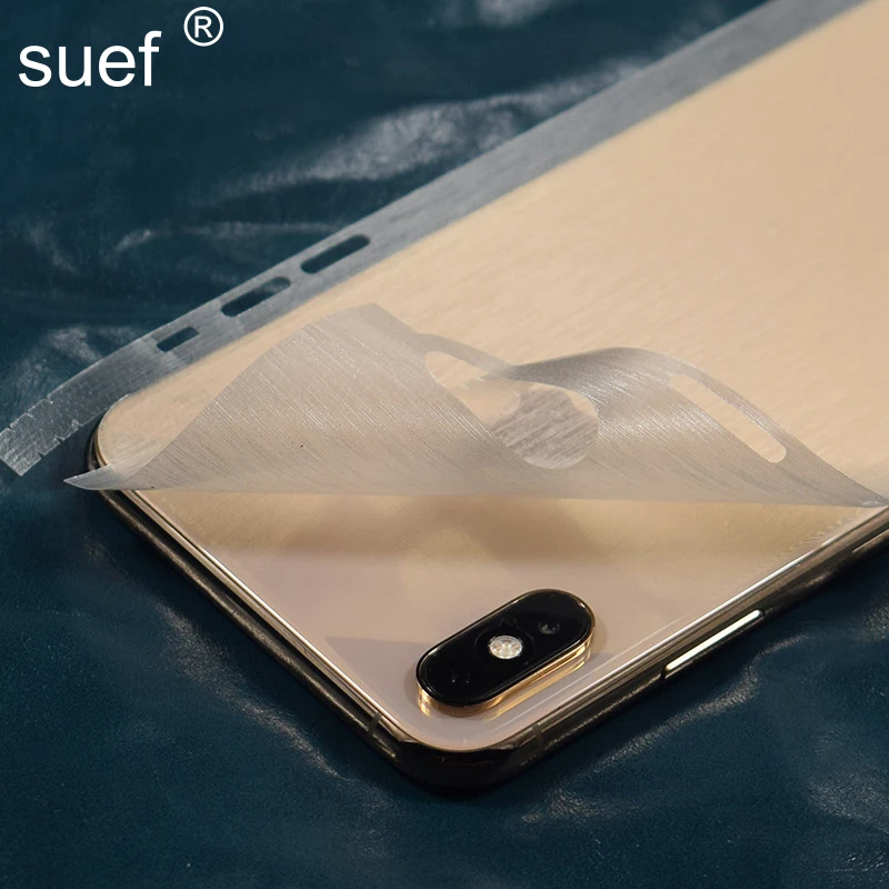 Прозрачная матовая защитная пленка suef для iPhone 6 6s 7 8 Plus XS Max X XR|Защитные стёкла и