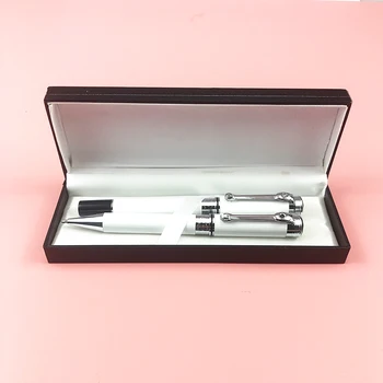

High Quality Luxury Ballpoint Pen New In 2020 Pens for Writing with Blanc Ink Color Gift Pen stationery