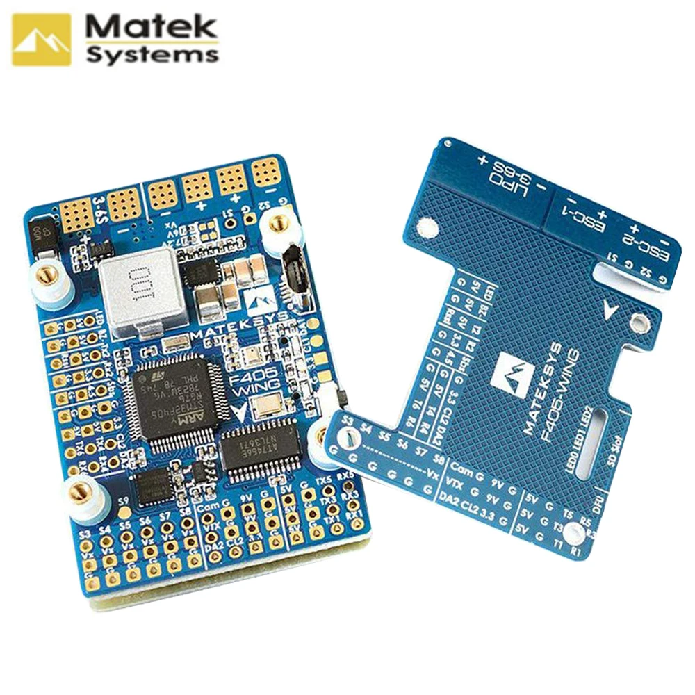 Устройство управления полетом Matek MatekSys F405 WING STM32F405 с INAVOSD MPU6000 BMP280/Поддержка
