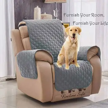 

Couch Sofa Cover Washable Removable Towel Recliner Couch Cushion Slipcovers Dog Cat Pets Single Seat Mat Pet Supplies