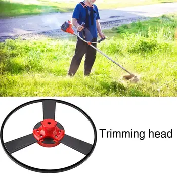 

2019 NEW Solid Steel No String Universal Gas Trimmer Metal Head Cutter Replacement Garden Trim Grass Trimmer Head For Lawn Mower