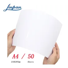 50 листов Глянцевая А4 фотобумага для бумага струйных принтеров