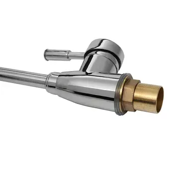 

Zinc Alloy Faucet 360 ° Bathroom Kitchen Faucet Sink Lever Silver Durable