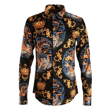 

Yunlong Bihai Shirt Male Wind Men Shirt Men's Wear Brand