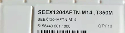 10 шт. вставки карбида SEEX1204AFTN-M14 T350M