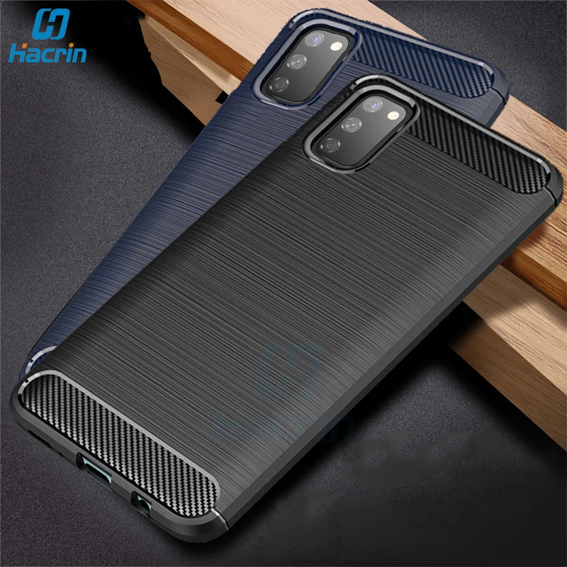 

Hacrin Case For Huawei Honor V30 Pro Case Carbon Fiber Soft Shockproof Cover For Honor View 30 V30 Case Full Protective Bumper