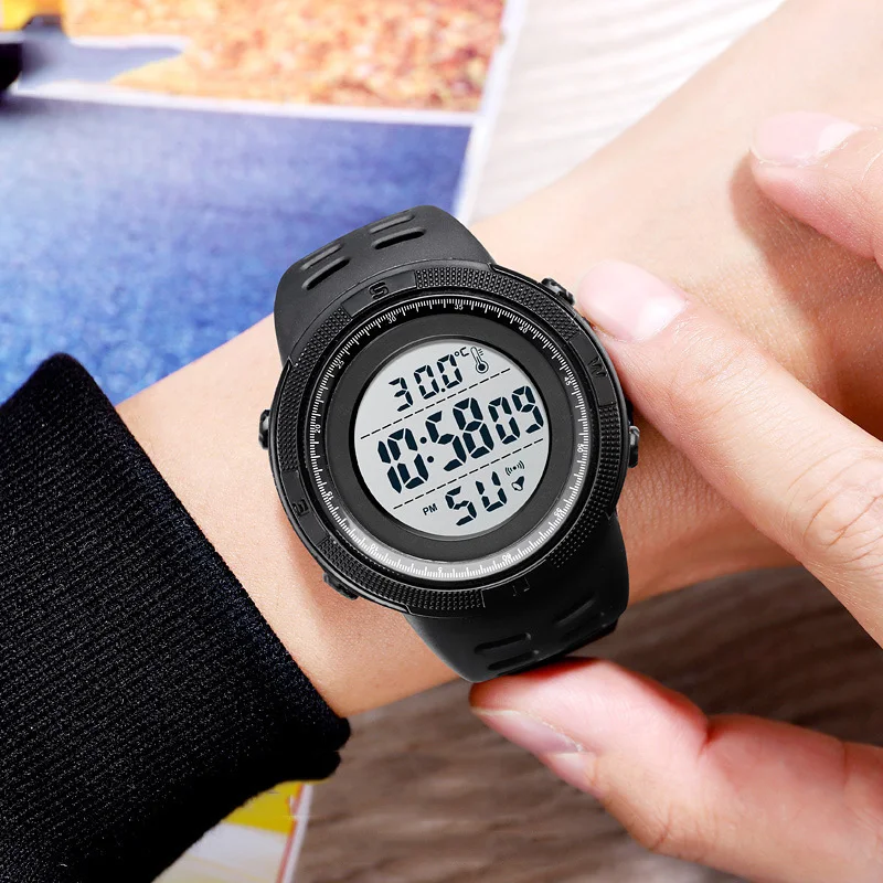 

TurnFinger Men's Electronic Watch Can Monitor The Ambient Temperature Personal Temperature Measurement Fashion Luxury Hot Sale